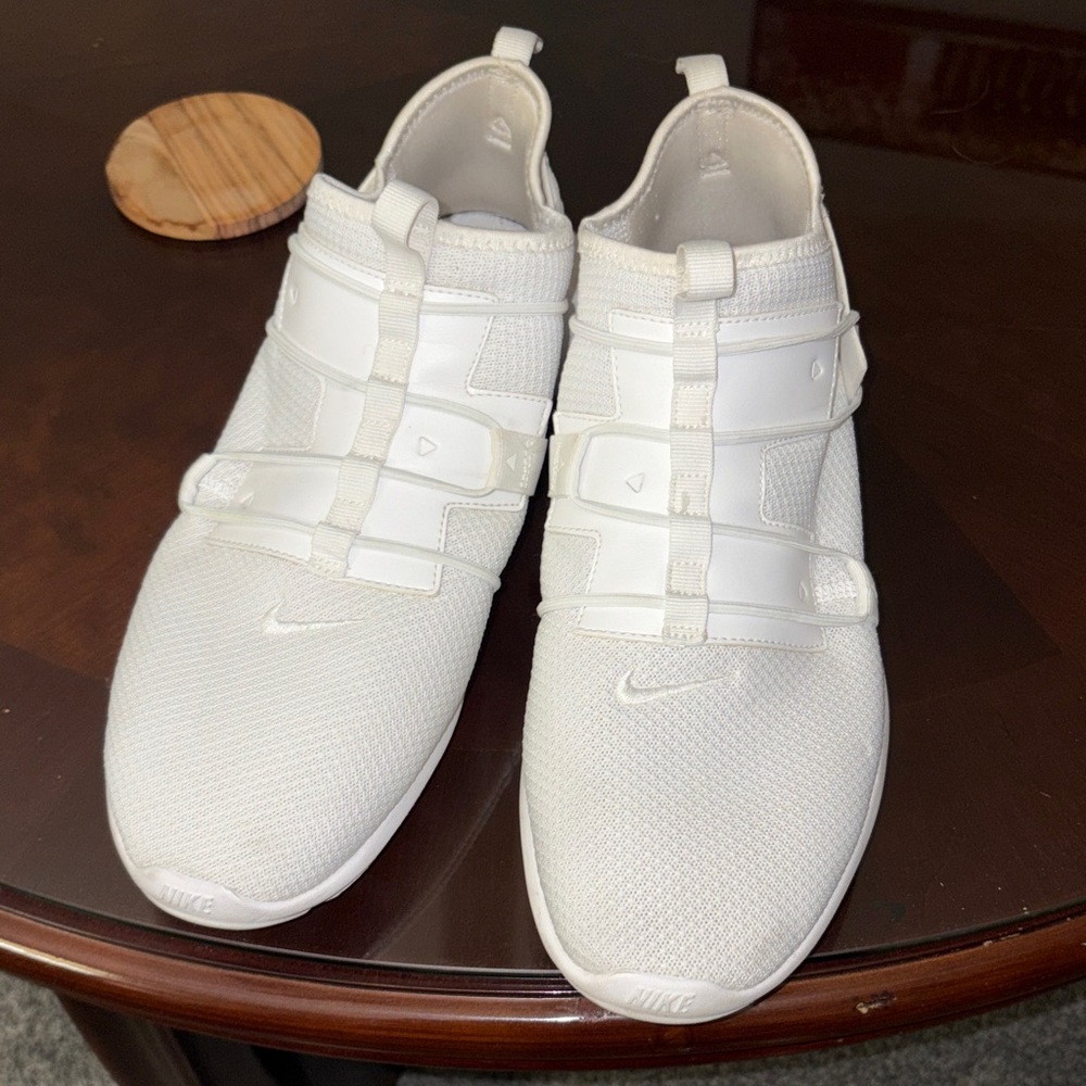 Nike Men's White Slip-On Sneakers